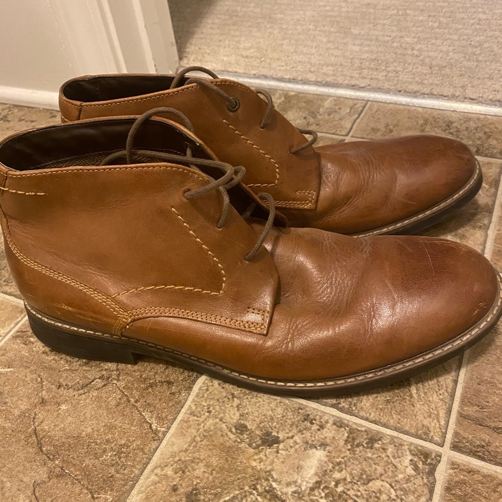 Men’s Leather Dress Boots Size 12